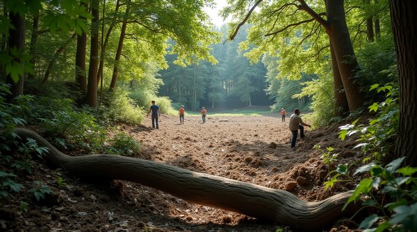 Débroussaillage de terrain à crolles : sécurisez votre espace!